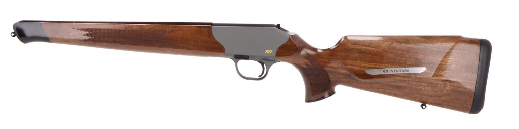 Blaser R8 Intuition mit grauem Systemkasten, Seriennummer RR107337