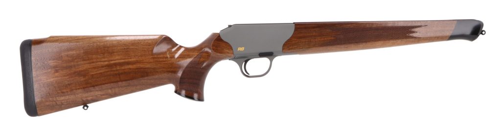 Blaser R8 Intuition mit grauem Systemkasten, Seriennummer RR107337