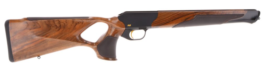 Blaser R8 Success Silence mit Lederschaft in Holzklasse 4, Seriennummer RR076250