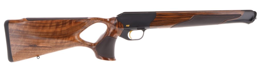 Blaser R8 Success Silence mit Lederschaft in Holzklasse 4, Seriennummer RR120585